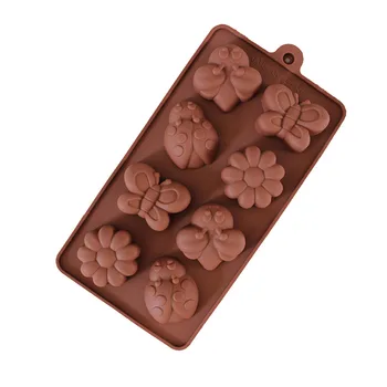 Novo do Silicone de Chocolate do Molde 29 Formas de Chocolate Ferramentas de Cozimento da Non-vara do Silicone Bolo de Moldes de Geléia Doce Molde Molde 3D DIY melhor