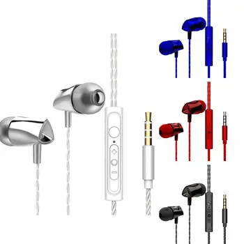 EOR X10 Universal Mega Bass com Fios da Em-orelha Fones de ouvido Microfone Esportes Fones de ouvido Para Samsung Xiaomi Huawei Jack de Áudio de Peças