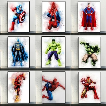 5d Diy Disney super-Herói da Marvel Diamante Pintura, Mosaico, Bordados homem-Aranha Homem de Ferro, Hulk Edição de Arte de Decoração de Casa de Pintura de Presente