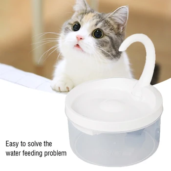 Auto animal de Estimação Bebedouros Alimentado por USB Inteligente de Circulação de Água Dispenser de Gatos Bacia de Água Alimentador Recipiente adequado
