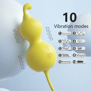 Aquecimento Vagina Bolas de Ovo Vibratório com Controle Remoto Vibrador Estimulador do Clitóris Massagem Vaginal Kegel Bolas de Brinquedos Sexuais para Casais