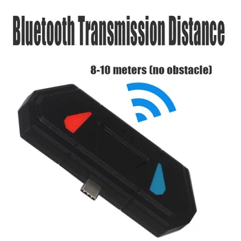 Para a opção de Bluetooth do PC 5.0 Transmissor de Áudio Adaptador Para a Nintendo Mudar PS4 APTX LL sem Fio do USB de Tipo C Transceptor Quente