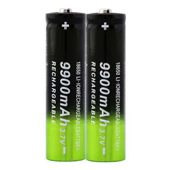 3,7 V 18650 9900mAh Bateria Recarregável de Alta Capacidade da bateria Li-ion Recarregável Para a Tocha Lanterna Farol de Bateria #BL1