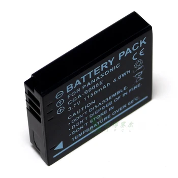 CGA-S005E DMW-BCC12 de Bateria para Panasonic DMC-LX1 LX2 LX3 FX50 FX100 FX150 FX180 FX3 FX8 FX9 FX10 FX12 FX01 FX07 FS1 FS2 Câmara