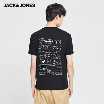 JackJones de Chegada dos Homens, Algodão, Laser Letra Impressa manga Curta T-shirt|22037