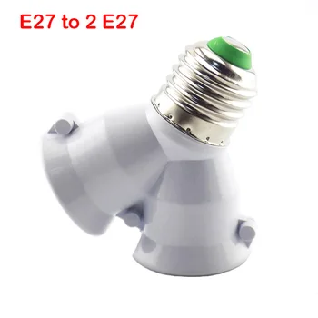 E27 para E14 GU10 B22 Bulbo do Diodo emissor de Luz da Base de dados de Suporte Conversor Adaptador de Tomada de Conversão de Material à prova de Fogo