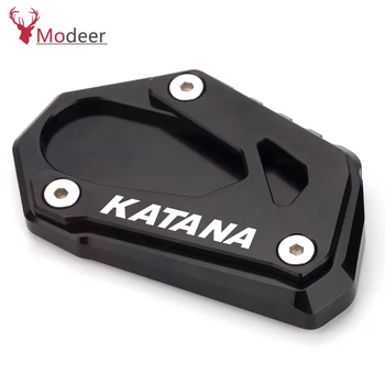 Para Suzuki KATANA 2019 2020 2021 katana Acessórios para Moto Suporte do Pé do Lado do Stand de Extensão Placa de Almofada Peças