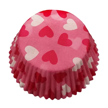 100pcs Papel Colorido Bolo de Cupcake Forro Caso Wrapper Muffin de Cozimento Copa do Partido 4 Estilos de Bolo de copo de papel de Cozimento Lado da Ferramenta de Decoração*x