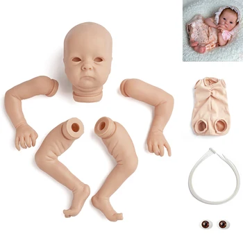 Bebe Reborn Boneca Kit de 18 Polegadas Realistas Bebê Recém-nascido Tink de Vinil sem pintura Inacabada Boneca Peças DIY em Branco Boneca Kit