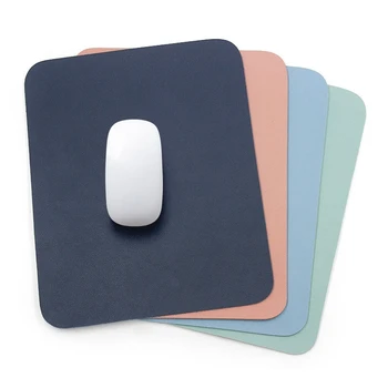 Nova Chegada Universal Anti-derrapante Mouse Pad de Couro Jogos Ratos Esteira Nova Secretária Almofada de Moda Confortável Para PC Laptop MacBook