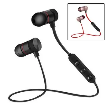 5.0 Fone de ouvido Bluetooth Esportes Decote Magnético sem Fio, fones de ouvido Estéreo de Fones de ouvido para Música Fones de ouvido Com Microfone Para Todos os Celulares