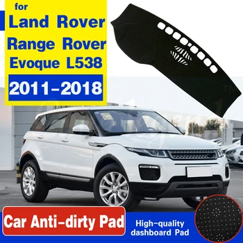 Para Land Rover Range Rover Evoque 2011~2018 L538 Esteira Antiderrapante Tampa Do Painel De Controle Pad-Sol Dashmat Acessórios 2016 2017