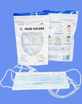3D Boca Máscara de suporte de Suporte Respiração Ajudar Ajudar a Máscara Interna de Almofada Suporte de Silicone de Grau Alimentar Titular Máscara Respirável Válvula
