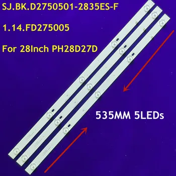 28inch retroiluminação led strip perfeita reposição para Philco Ph28d27d Juc7.820.00153326 1.14.FD275005 SJ.BK.D2750501-2835ES-F