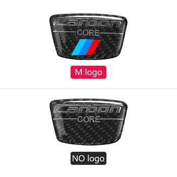 A Fibra de carbono Emblema B Coluna a Etiqueta do Carro Para a BMW 1 2 3 4 5 6 7 Série E90 F20 F22 F30 F32 F10, F15 F16 G30 X1 X2 X3 X4 X5 X6 E70