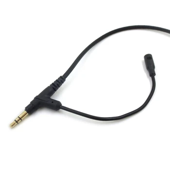Acoplável Microfone para Fones de ouvido de Jogos e de Comunicação Flexível do Microfone, com o Interruptor Mute