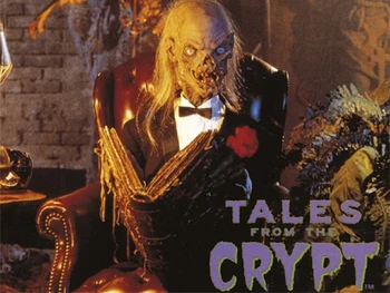 Tales from the Crypt Keeper Pin de Horror, comédia, Assustador de TV dos anos 80 Emblema de Halloween Decoração