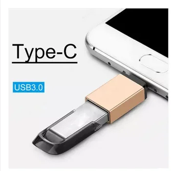Tipo-c Para USB 3.0 Adaptador OTG Para Xiaomi 11 10T Poco F3 F2 Pro X3 NFC M3 Huawei, Samsung Telefone Móvel da Apple Macbook Conector