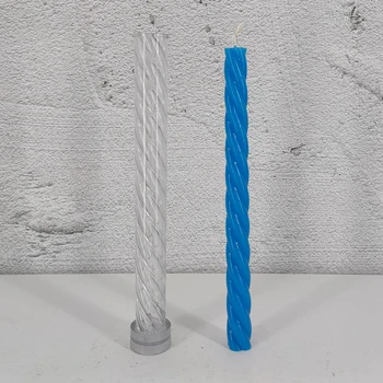 Cilindro de plástico 3D Vela do Molde Pilar feito a mão de Cera, Sabão Molde DIY de Artesanato