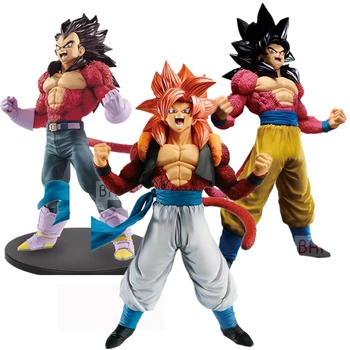 Anime Figura de Dragon Ball Z MSP Super Saiyajin Figuras Filho Gohan e Goku Broli Coleção de Modelo Dom Crianças Brinquedo