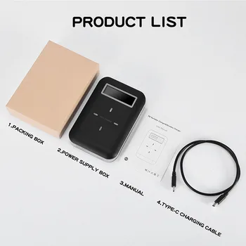 Entrega rápida Caixa de Caso LEVOU USB Carregador Rápido de Alimentação do Banco de DIY 4x 18650 Bateria Titular Powerbank Trabalho Para Xiaomi Huawei Celular