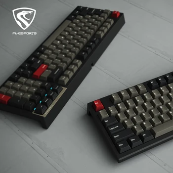 Fl produção, completo - chave kaihua eixo assento hot plug, RGB luz de fundo, software orientado jogo especial teclado mecânico