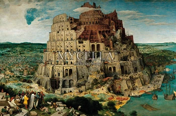 5D DIY Diamante Pintura da Torre de Babel Edifícios Religiosos Diamante Bordado de Ponto de Cruz, Diamante Mosaico Conjuntos de Presente a Decoração Home