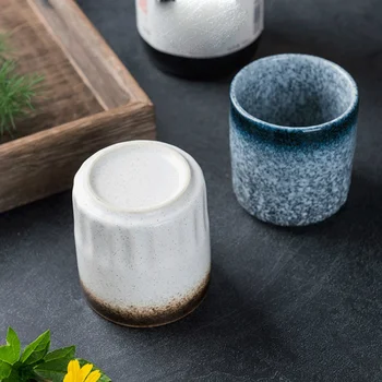 Retro Artesanais de Cerâmica, café da fifa na China, porcelana, copos de chá de Alta temperatura de queima de chá