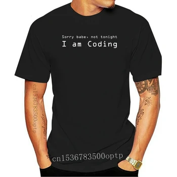 Ciência Da Computação Nerd Geek Programador De Programação T-Shirt Camiseta Masculina Personalizada Padrão O-Pescoço Autêntico Anti-Rugas