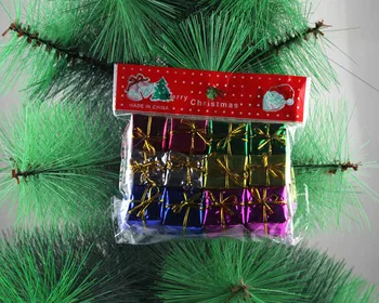 12PC/Set de Moda Enfeites de Árvore de Natal Decorações 2021 presente de Natal Decoração de Suprimentos Pendurar acessórios Dropship #83180