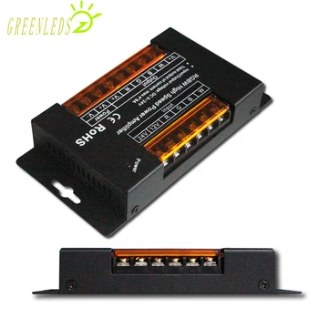 LED RGBW Amplificador Preto Sheel 32A 4 Circuito DC12-24V JM-AMF-T4 Com Alta Qualidade, 3 Anos de Garantia