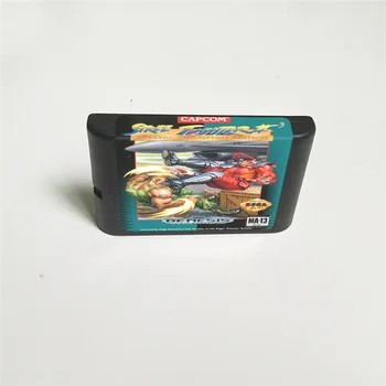 Rua Jogo Fighter II 2 Special Champion Edition - EUA Capa Com a Caixa Varejo De 16 Bits MD Card Game para a Sega Megadrive Gênesis