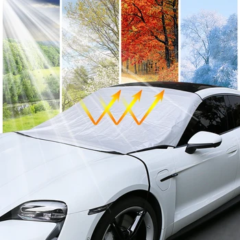 Para a Mercedes W203 W204 W124 CITAN R V CLASSE SPRINTER VIANO VITO Acessórios pára-brisa do Carro pára-Sol de Cobertura para proteger do Sol Protetor
