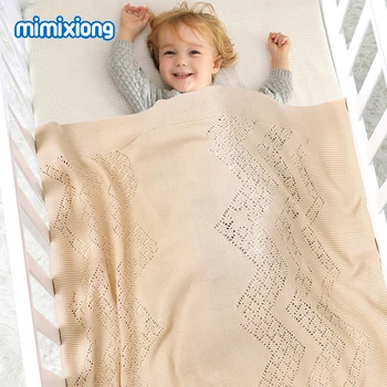 Cobertores para bebê Recém-nascido Super Macio Infantil Swaddle Envoltório para o Carrinho de criança Sofá-Cama de Colcha de algodão Algodão, Malha Criança Menino Menina Xadrez