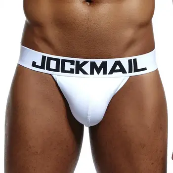 Marca Sexy Mens Underwear roupa interior de Jockstraps Algodão Sexy Atletas do Biquini G-strings Homens cuecas de tanga Masculina calcinhas Cuecas Gay cueca do Pénis