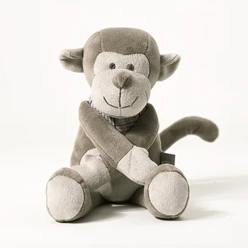 32 Luz Macaco Marrom Animal de Pelúcia Macio Bonito Brinquedo de Pelúcia Para Crianças Ótimo Aniversário, Natal, Presente ação de Graças Crianças Recém-nascido
