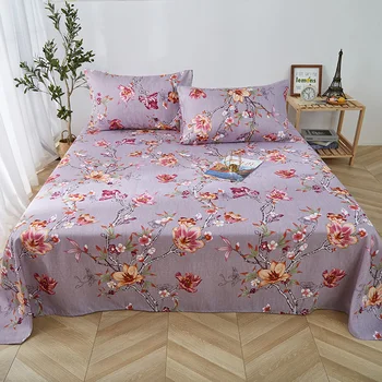 Thicker sheets, bedspread, bed cover, comfortable double bed, couple sheets, family bedding, mattress cover 90