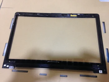 Para Asus VivoBook S550 S550C S550CA S550CB S550CM frente da Tela de Toque do painel de Vidro do Digitalizador com moldura de peças de Reposição