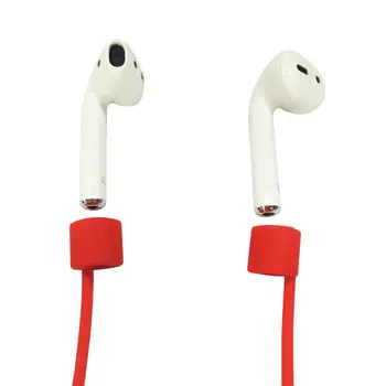 Dropship! Macio e Confortável de Silicone Anti-lost Alça de Pescoço sem Fio Fone de ouvido Cadeia de Corda Para a Apple AirPods Fone de ouvido Acessórios