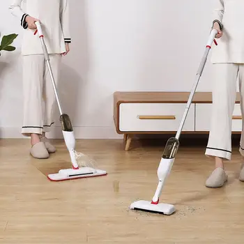 Cleanhome 3 em 1 Spray Sweeper Mop Vassoura Mágica de Lavagem de Piso Limpeza de Vassouras, de Madeira de Esfregona Húmida Para a casa de Mão Preguiçosa Mop