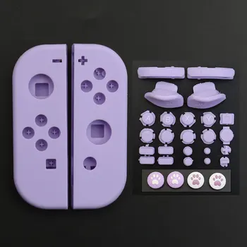 JCD de Substituição de Habitação Shell Case Para Nintendo Mudar JoyCon com os Botões Set/ 4pcs aderência polegar caps Para NS Alegria-Con Controlador