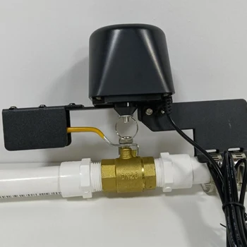 ZigBee Smart Válvula de Água a Gás, Automação de Válvulas de Tuya Trabalho de Controle de Voz, Controle de APLICATIVO Com Alexa Google Assistente Vida Inteligente
