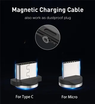 USB-C Magnético do Fio USB Tipo C Cabo Carregador Para Samsung A30 A50 Oppo Reno Z Encontrar X Huawei P20 P30 lite Mate 20 Pro Honra 20 9