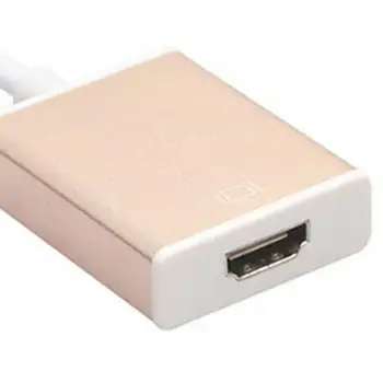 USB Tipo C Adaptador USB 3.1 (USB-C) compatível com HDMI Adaptador Macho e Fêmea Conversor PC TV Exibir Telefone