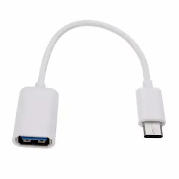 1pcs USB Tipo C Cabo de OTG 3.1 Macho para USB 3.0, UMA Fêmea de carregamento Rápido Conversor Adaptador USB Cabo de Dados Para a Xiaomi Huawei Dropship