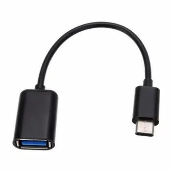 1pcs USB Tipo C Cabo de OTG 3.1 Macho para USB 3.0, UMA Fêmea de carregamento Rápido Conversor Adaptador USB Cabo de Dados Para a Xiaomi Huawei Dropship