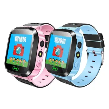Crianças Smart Watch SOS Telefone do Relógio Smartwatch Para Crianças Com Sim Cartão da Foto Q528 1,44 Polegadas Dom Crianças Para IOS, Android Rastreador