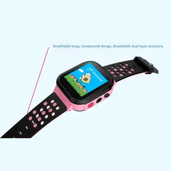 Crianças Smart Watch SOS Telefone do Relógio Smartwatch Para Crianças Com Sim Cartão da Foto Q528 1,44 Polegadas Dom Crianças Para IOS, Android Rastreador