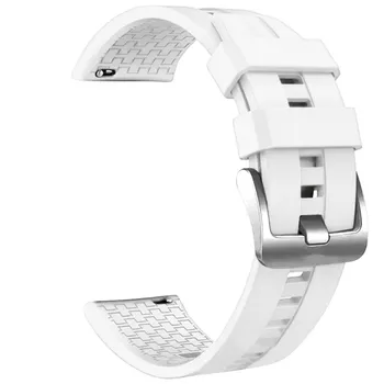Pulseira de Silicone Para Huawei Assistir GT2 46mm Pulseira de relógio feita de Gel de silicone pulseira de montre Correa de reloj pasek fazer zegarka