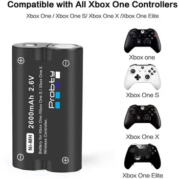 4x2600mAh Bateria Para Xbox One S/Xbox One X/Xbox Série X/S/Xbox Uma Elite sem Fio Controlador de Baterias + LCD USB Carregador Dual